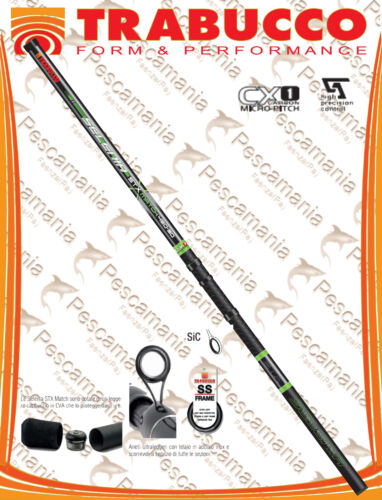 Tele Match Trabucco Selenia Stx Match MT 4.50 Gr 30 Max Fishing Rod-