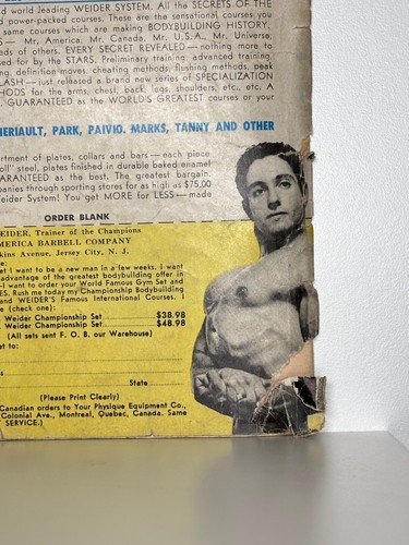 Vintage Rares MR. AMERICA Magazines (Variations) Arnold, Charles, Joe - Picture 65 of 73