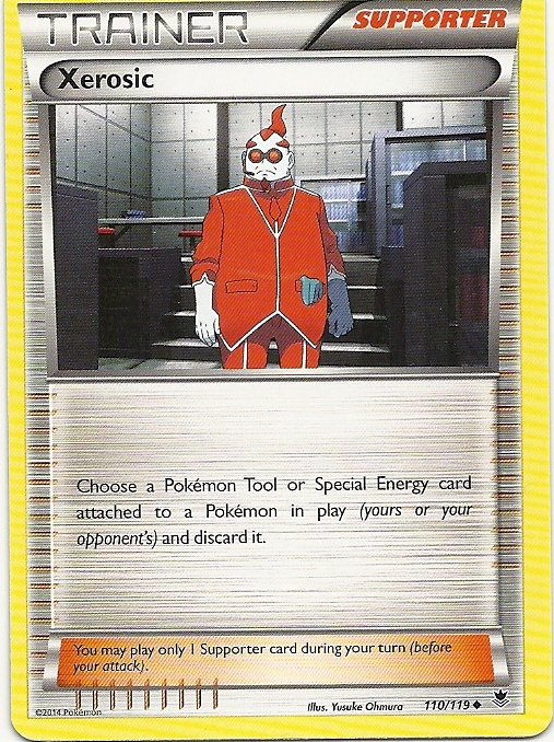 6x XEROSIC #110/119-XY Phantom Forces Pokemon Cards- Uncommon Trainer-MINT