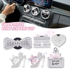 Exquisite Car Scent Air Fresheners Vent Clips Bling Accessories For Women Girls