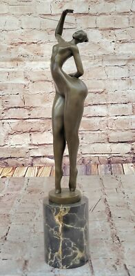 FERNANDO BOTERO TRIBUTE BRONZE SCULPTURE BELLA DONNA II STANDING TALL DECOR SALE