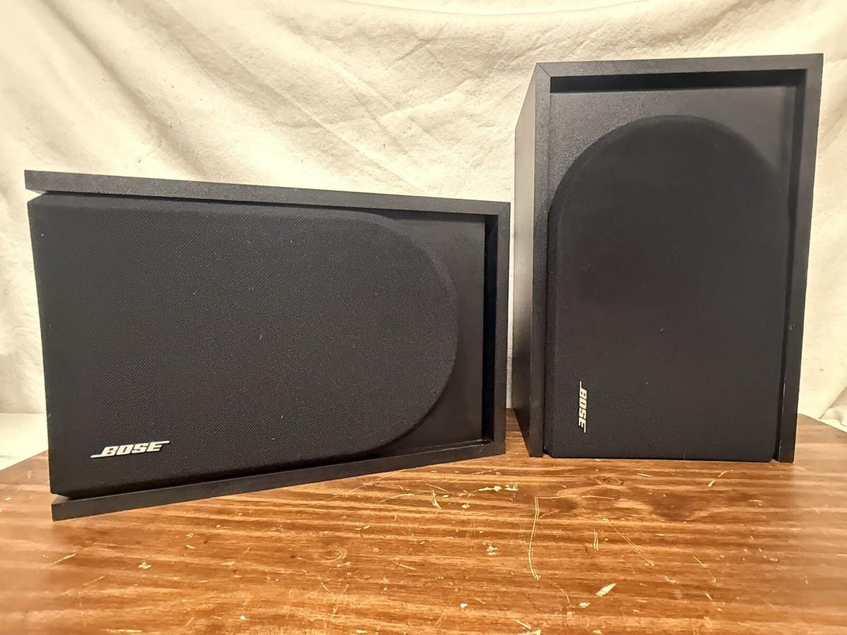 Vintage Bose Direct Reflecting Speakers 2.2 Series II Black