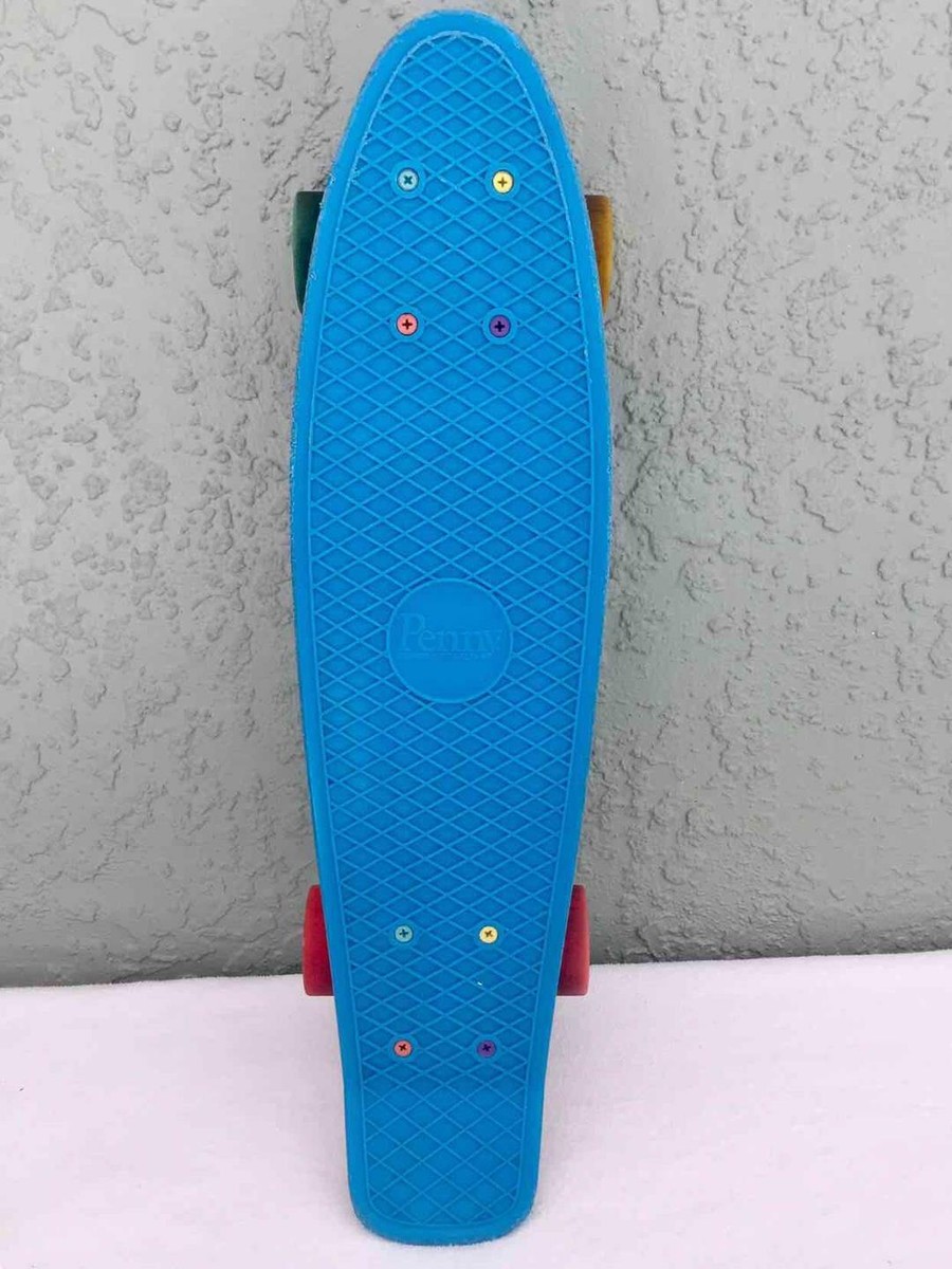 RARE Vintage PENNY Blue Deck Tie Dye Australia Cruiser