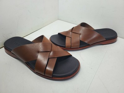 cole haan men's goldwyn criss cross sandals