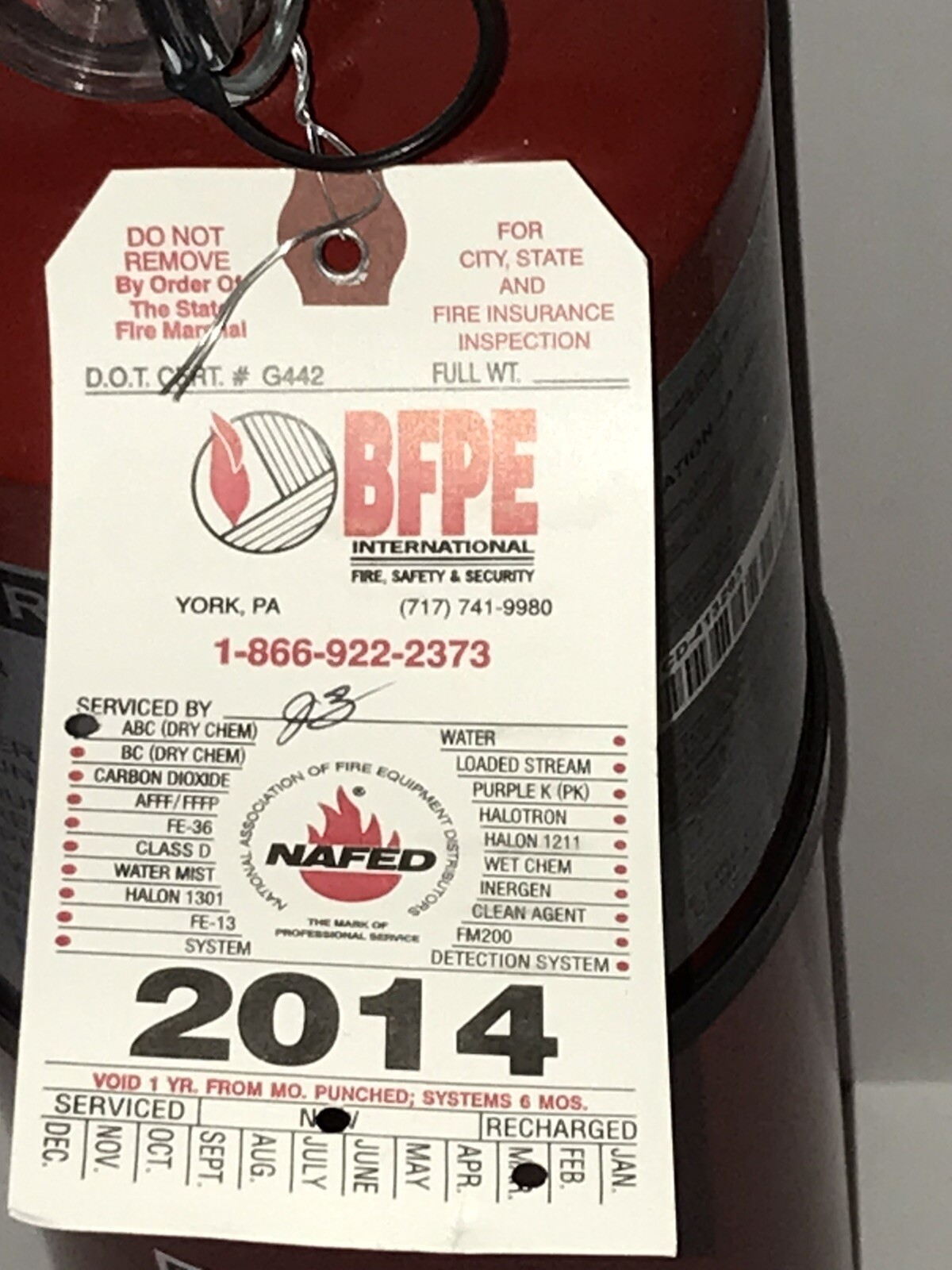 10lb Buckeye Fire Extinguisher ABC Dry Chemical 4A80BC 11340 10HISA80