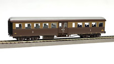 OS.KAR 3305 Corbellini FS Terza classe livrea castano/isabella, numeri alluminio