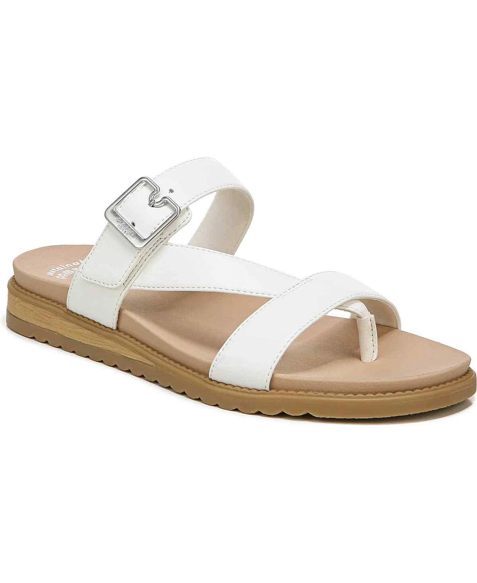 Dr scholl's sales white sandals