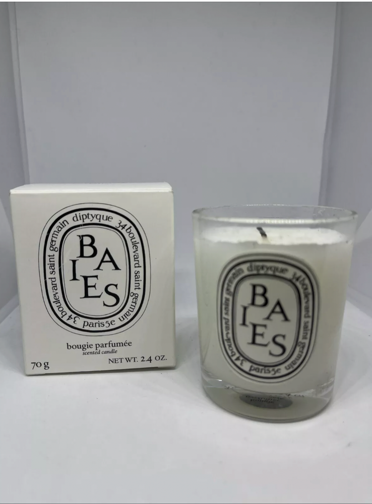 Diptyque Baies Scented Candle 2.4oz Used