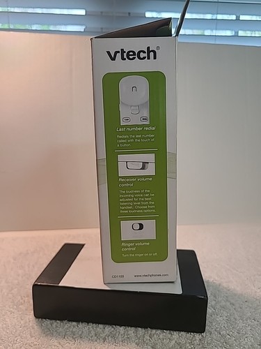VTech CD1103 Trimstyle Corded Phone - White - Picture 3 of 8