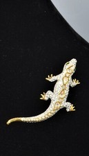 Swarovski Jewels - Vintage “Lizard” brooch, first Animals collection