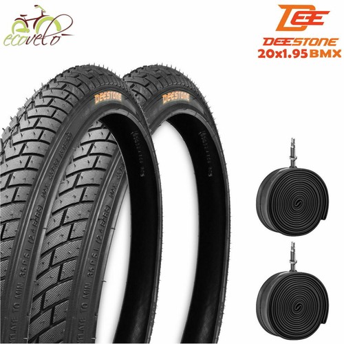 Coppia Copertoni 20 X 4.0 Per Fat Bike E E-Bike - Nero, Stradale, 100-406