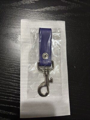 Supreme シュプリーム Leather Key Loop purple BRAND NEW* Supreme Purple Box Logo Leather Key Loop Keychain
