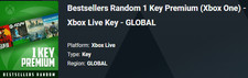Best Sellers Random 1 Key Premium (Xbox Only) - Xbox Live key - Global