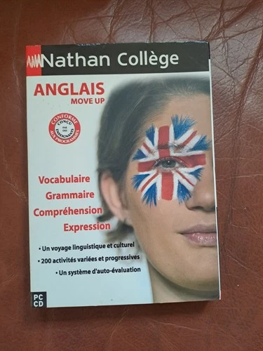 logiciel éducatif : nathan collège anglais move up - apprentissage anglais