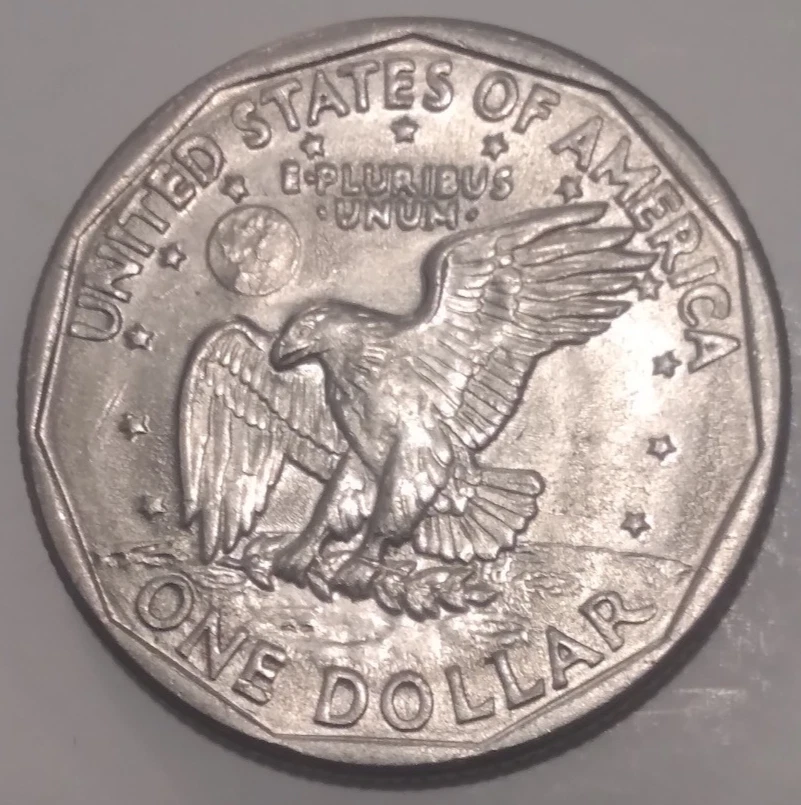 1979-D Susan B Anthony Liberty Dollar *Multiple Mint Errors* RPM, DD, Narrow,Raw