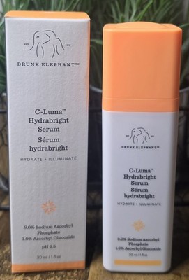 Drunk Elephant C-Luma Hydrabright Gentle Vitamin C Serum 1 Fl Oz NIB 