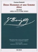 Deux Hommes Et Une Femme (Rita) | Gaetano Donizetti | Englisch | BroschüRe