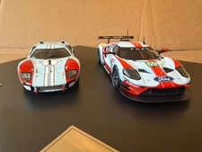 2-Car Set 24h LeMans: Ford GT40 #1 1966 & Ford GT #69 2019 1:43 Ixo