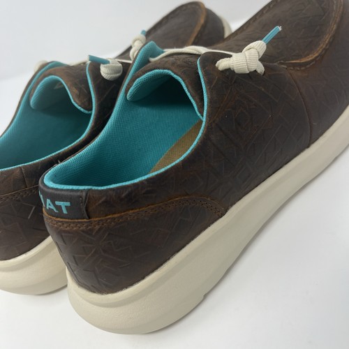 Zapatos informales Ariat para mujer Hilo marrón manta en relieve #10047015 talla 8,5 B - Imagen 5 de 13