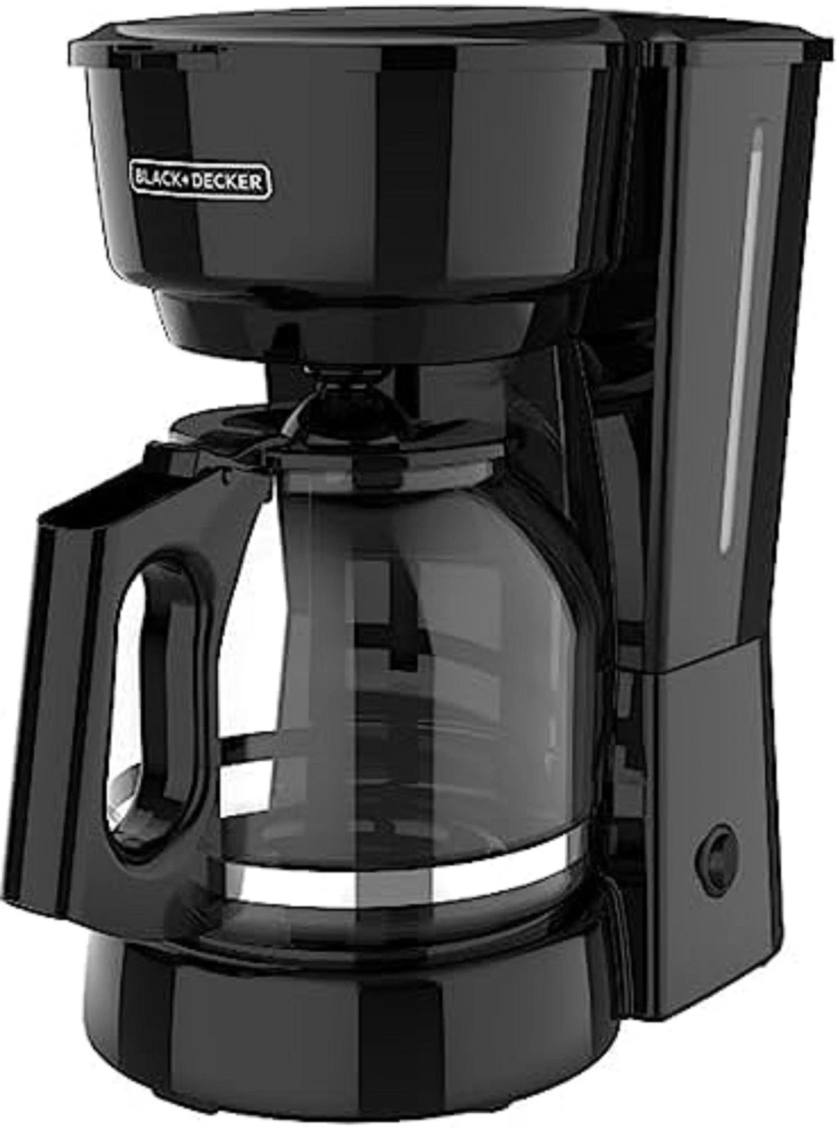 12 Cup Programmable Coffee Maker Machines Drip Coffee Maker Kitchen Black