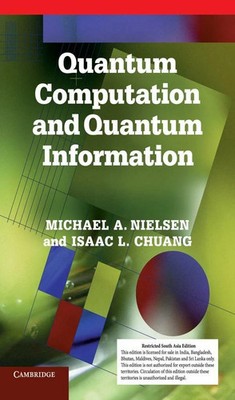 Quantum Computation and Quantum Information by Nielsen, INT'L ED - Softcover