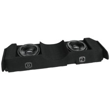 NEW DUAL 12" 1600W LOADED SUB BOX FITS 2004-2015 UP NISSAN TITAN CREW CAB