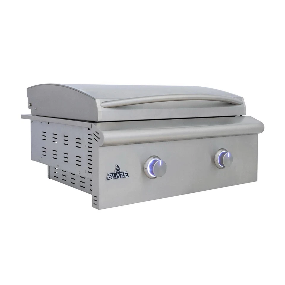 Blaze LTE+ 30-Inch Built-in Natural Gas Griddle Lift-Assist Hood - Image 3 of 4