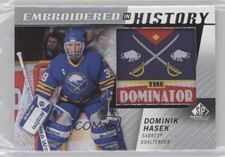 2021-22 SP Game Used Embroidered in History Legends Dominik Hasek #66 HOF 02hk