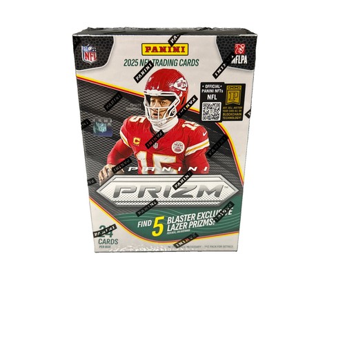 2025 Panini Prizm NFL Football Factory Sealed Blaster Box
