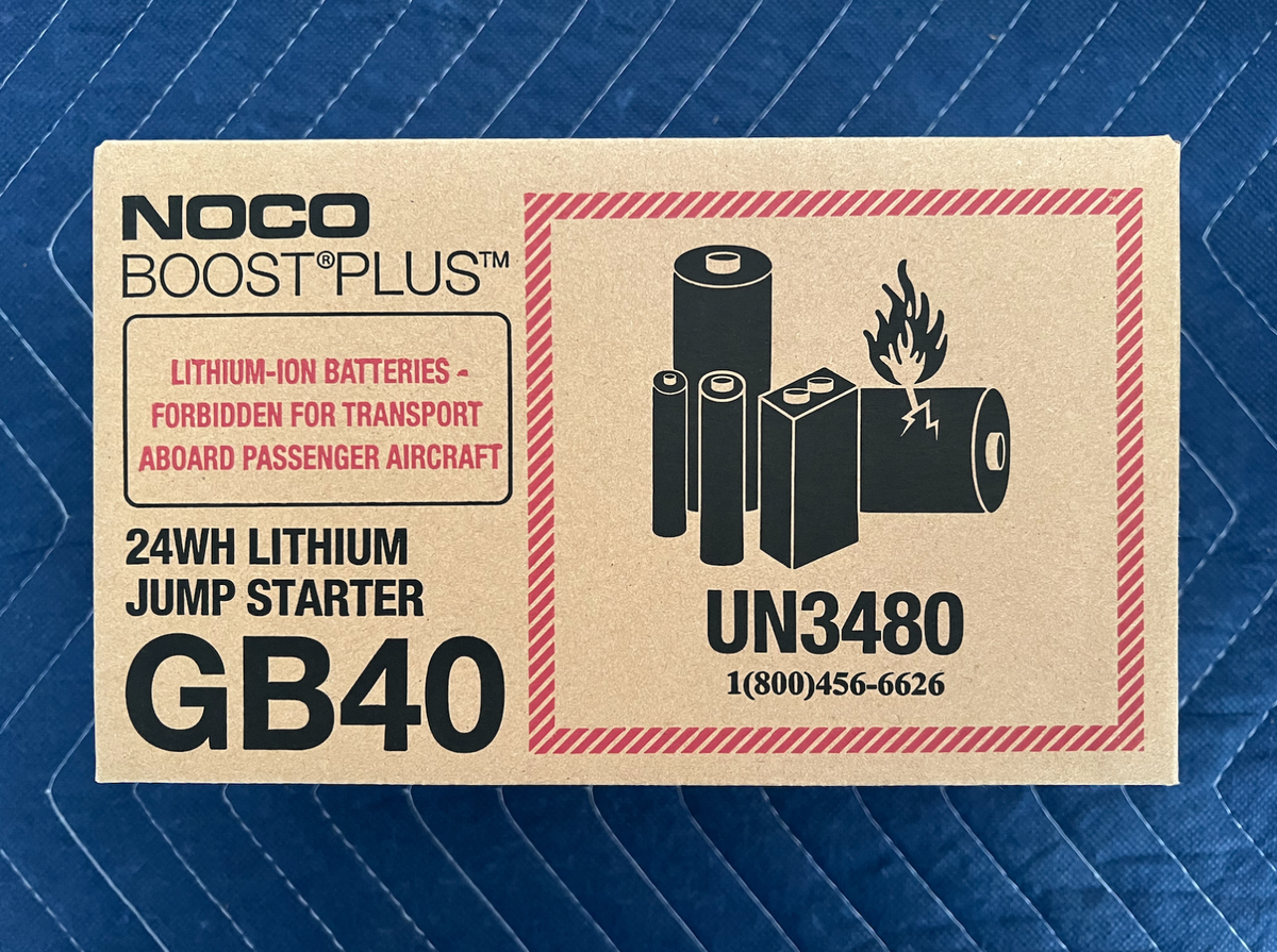NOCO Boost Plus GB40 1000A 12V UltraSafe Portable Lithium Battery