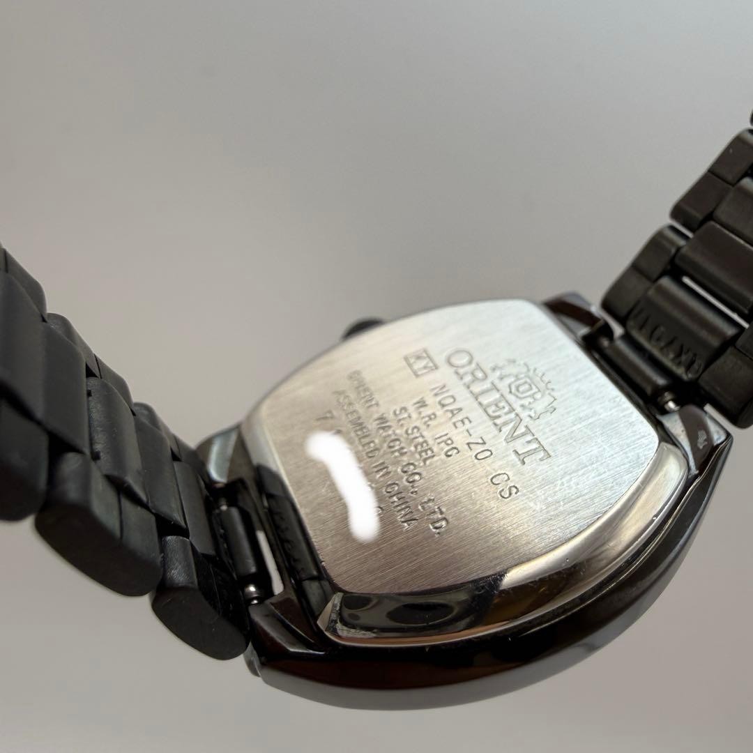 ORIENT Three Star Automatic Watch Black Dial Day … - image 5