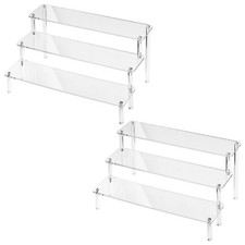 Acrylic Stands for Display,Clear Cupcakes Perfumes Figurines Display Risers S...