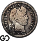1913-S Barber Dime