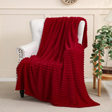 Valentines Day Decorations Red Fleece Throw Blanket 50   60  for Couch Sofa Bed,S