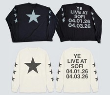 Kanye West BULLY Long Sleeve T-Shirt, New 2026 Live At Sofi Merch reprint Shirt