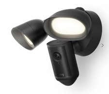 Ring Floodlight Camera CCTV Wired Pro Retinal 4K 2nd Gen. Black RRP £250 Latest 
