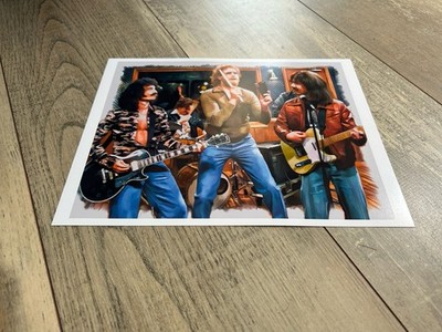 Blue Oyster Cult Will Ferrell Art Print Photo 11x14'' Poster SNL More Cow Bell