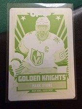 2025-26 O-pee-chee MARK STONE Yellow Printing Plate 1/1 #220