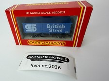 HORNBY R211 OO GAUGE OPEN WAGON BRITISH STEEL BOXED USED BUT GOOD CONDITION