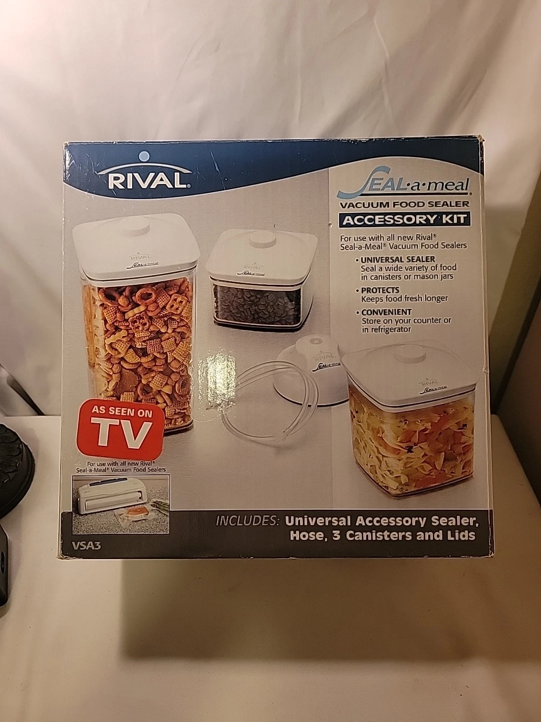 Rival Seal*a*meal Vacuum Food Sealer Model VSA3