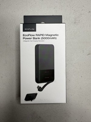 EcoFlow Rapid Power Bank Wireless 5000mAh Qi2 Magnetic - BLACK 