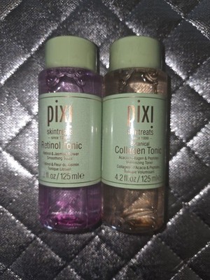 Pixi Skintreats Collagen & Retinol Tonic 4.2 Fl Oz Lot Of 2