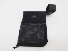 UTG Brass Catcher Nylon Mesh Black Hook & Loop Attach Zip Bottom