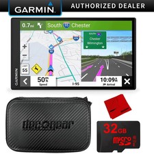 Garmin DriveSmart 66 6" Car GPS Navigator 010-02469-00 Bundle  7" EVA Case