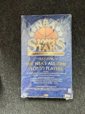 1996 TOPPS STARS NBA BASKETBALL HOBBY BOX:NEW FACTORY SEAL
