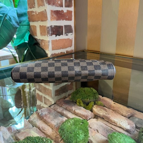 LOUIS VUITTON Eva Damier Ebene Canvas Clutch - Picture 4 of 11
