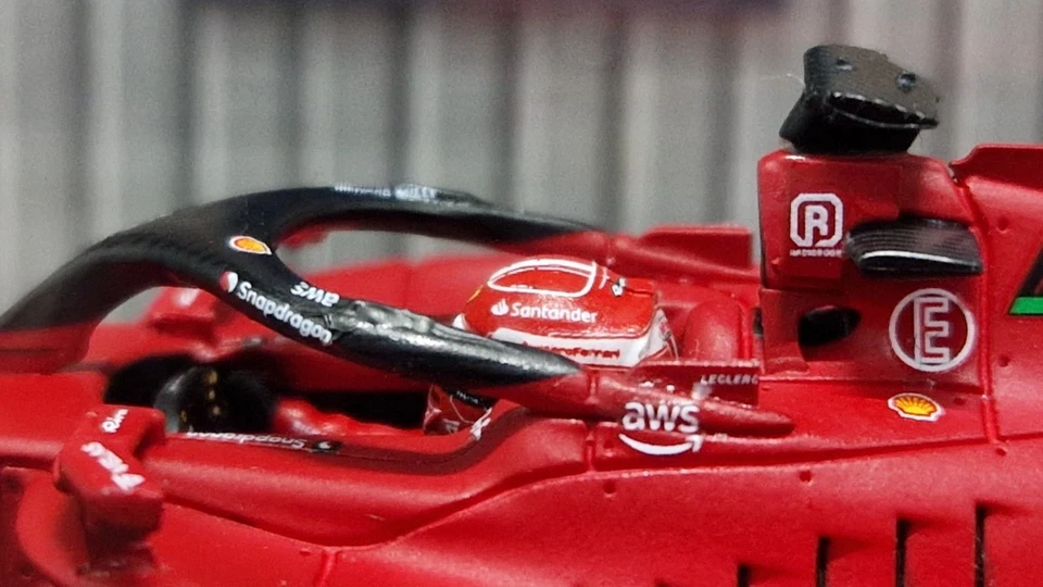 Ferrari F1-75 #16 Charles Leclerc Winner Austrian GP 2022 Looksmart LSF1044 1/43 - Bild 3 von 4