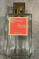 ***EMPTY TESTER BOTTLE*** Baccarat Rouge 540 EDP 200ml Maison Francis Kurkdjian