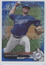 2017 Bowman Chrome Prospects Blue Shimmer Refractor Andrew Sopko #BCP83 2r7