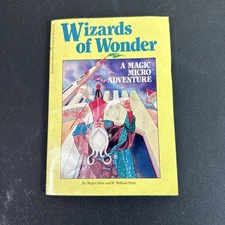 Wizards of Wonder Magic Micro Adventure 1985 Scholastic Parachute Press Vintage